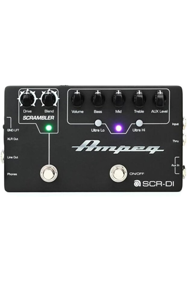 Scr-dı Bas Preamp Overdrive Pedalı - 1