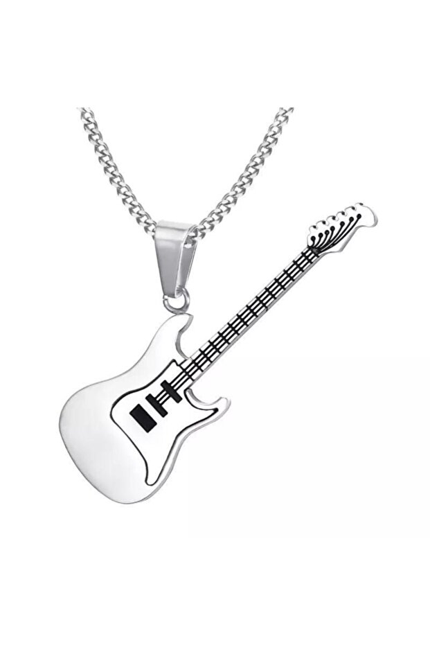 Gitar Kolye Paslanmaz Çelik - 1