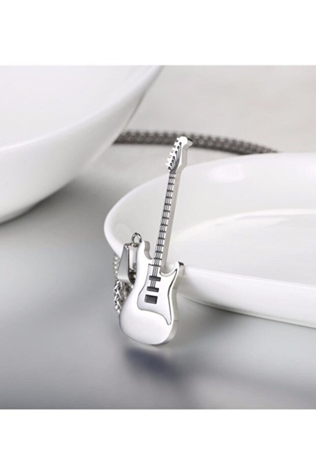 Gitar Kolye Paslanmaz Çelik - 2