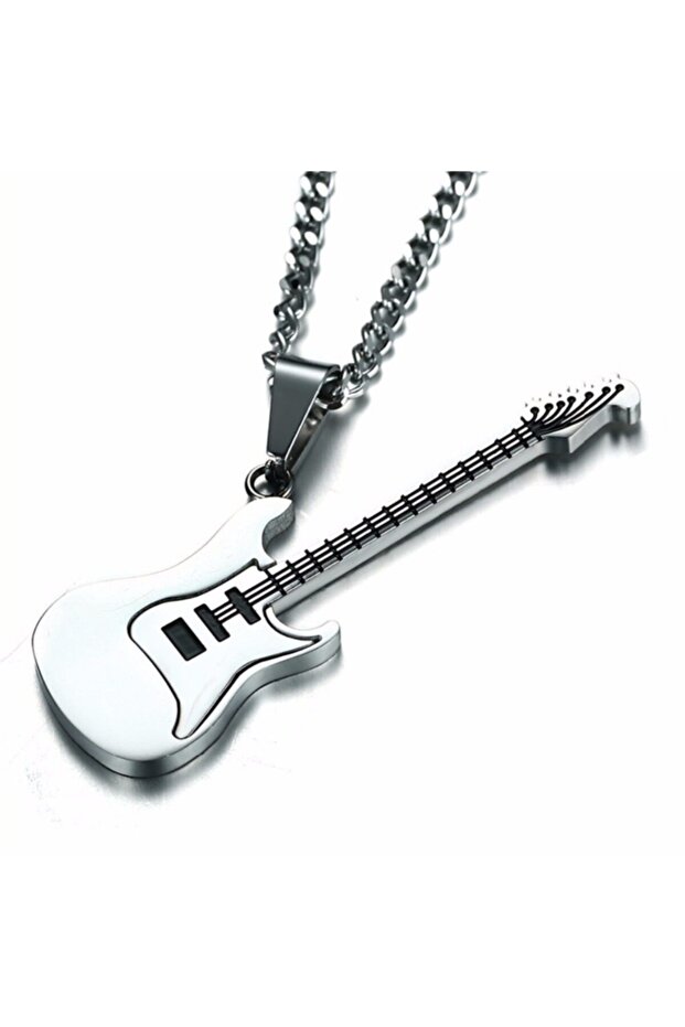 Gitar Kolye Paslanmaz Çelik - 3