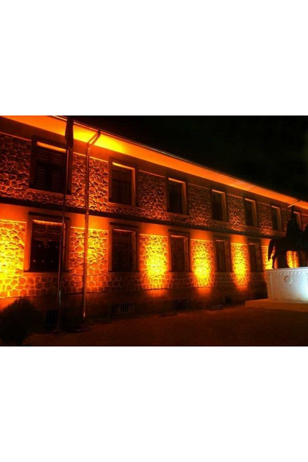 30cm (tek Renk) Wallwasher Amber - 1