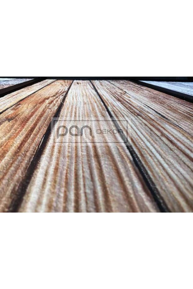 5 Adet (2,5M2) X Ahşap Desenli 3 Boyutlu Renkli Strafor Köpük Duvar Kaplama Paneli (WD-706) - 5