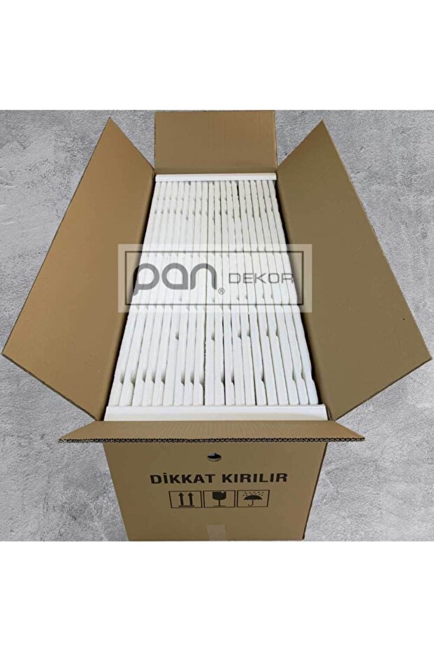 5 Adet (2,5M2) X Tuğla Desenli 3 Boyutlu Renkli Strafor Köpük Duvar Kaplama Paneli (BR-550) - 5