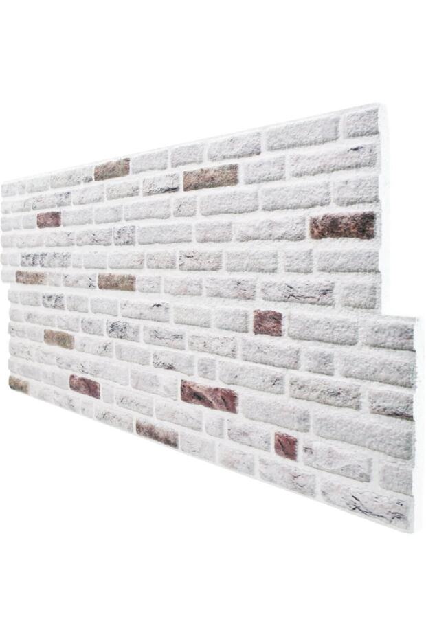 5 Adet (2,5M2) X Minik Taş Desenli 3 Boyutlu Renkli Strafor Köpük Duvar Kaplama Paneli (MN-614) - 1
