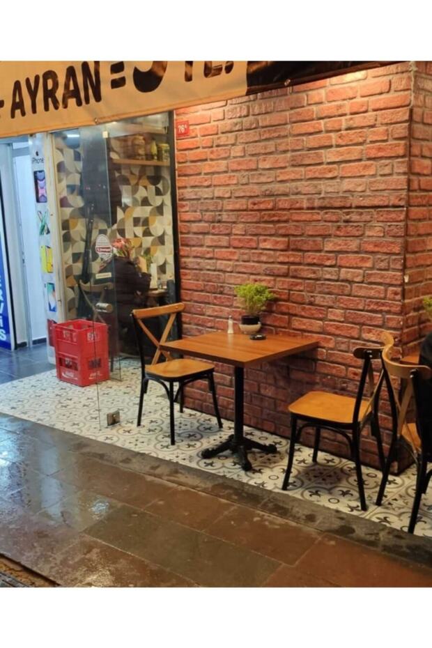 5 Adet (2,5M2) X Tuğla Desenli 3 Boyutlu Renkli Strafor Köpük Duvar Kaplama Paneli (BR-552) - 6