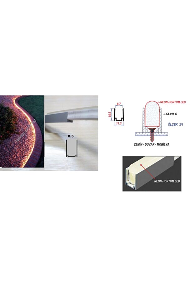 8 Mm Neao Led Profili - 1