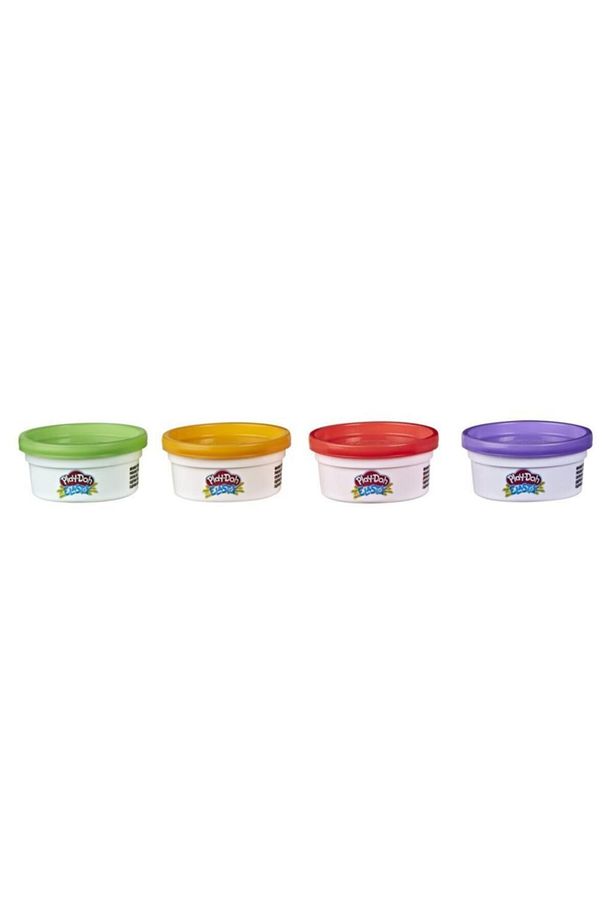 Play-doh Elastik 4lü Hamur (pembe-yeşil-sarı-mavi) E9864 - 4