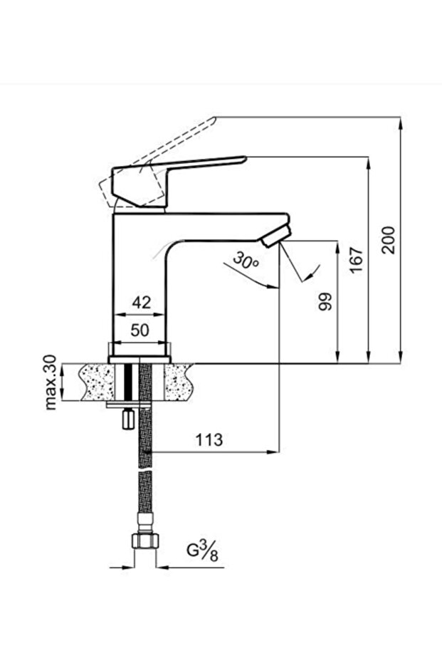 Mare S Lavabo Bataryası 410200502497 - 2