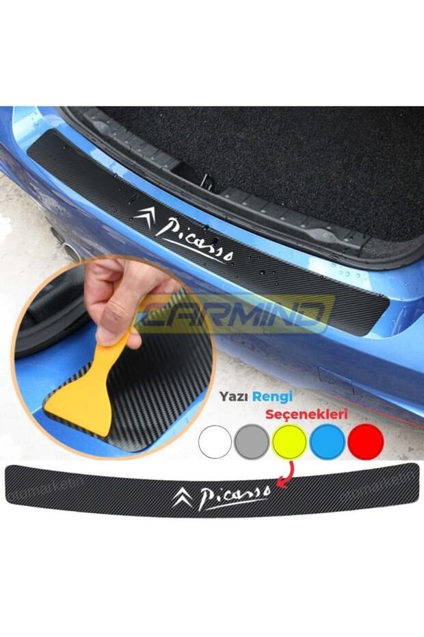 Citroen Picasso Luggage And Door Threshold Carbon Sticker Set