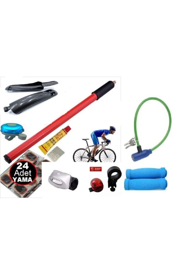 Bisiklet Aksesuar Tamir Seti 7 Parça - 1