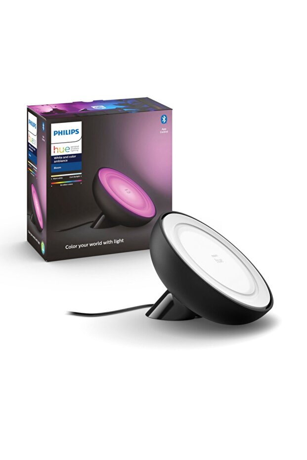 Hue Bloom V4 RGB Akıllı Ambiyans Masa Lambası - Siyah - 1