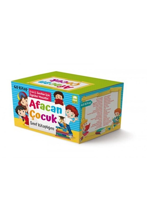 Afacan Çocuk Sınıf Kitaplığı / 40 Kitap /2. Ve 3. Sınıflar