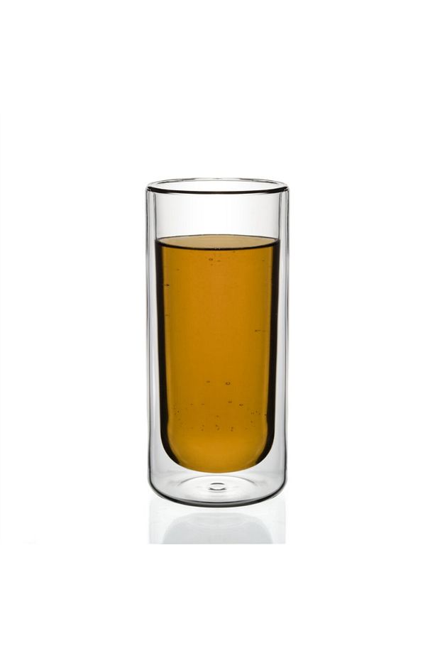 Çift Cidarlı Cam Bardak 420ml - 1