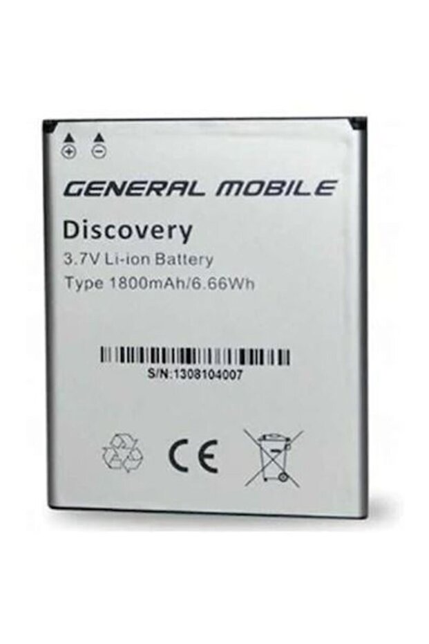 General Mobile Discovery E3 Uyumlu Batarya Pil - 1