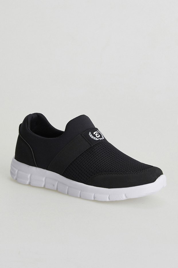 Unisex Black White Orthopedic Sports Sneaker Shoes