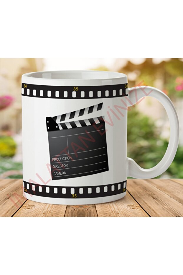 كوب سينما كلابر مطبوع على الجانبين
