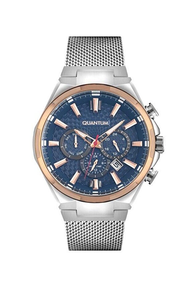Men's Sports Wrist Watch Silver-Rose Gold Pwg827.590