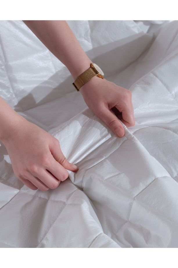 Sıvı Geçirmez Tek Kişilik Alez 120x200 Cm %100 Pamuk Kapitone Lastikli Yatak Alezi - 4