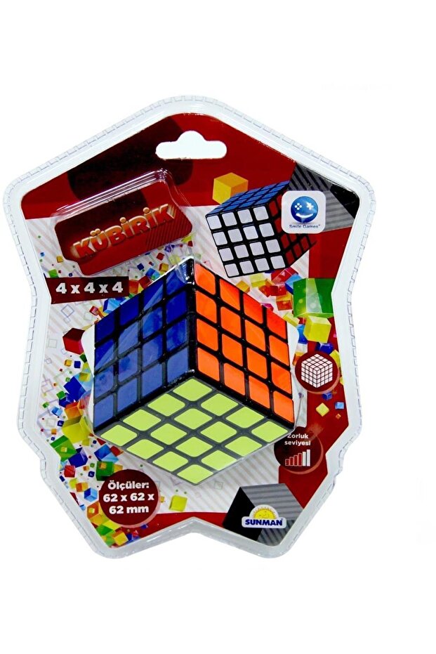 مكعب الذكاء المكعب 4x4x4 سم - 1