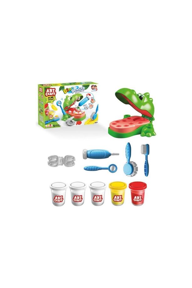 Art Craft Dinazor Dişçi Hamuru Set - 1