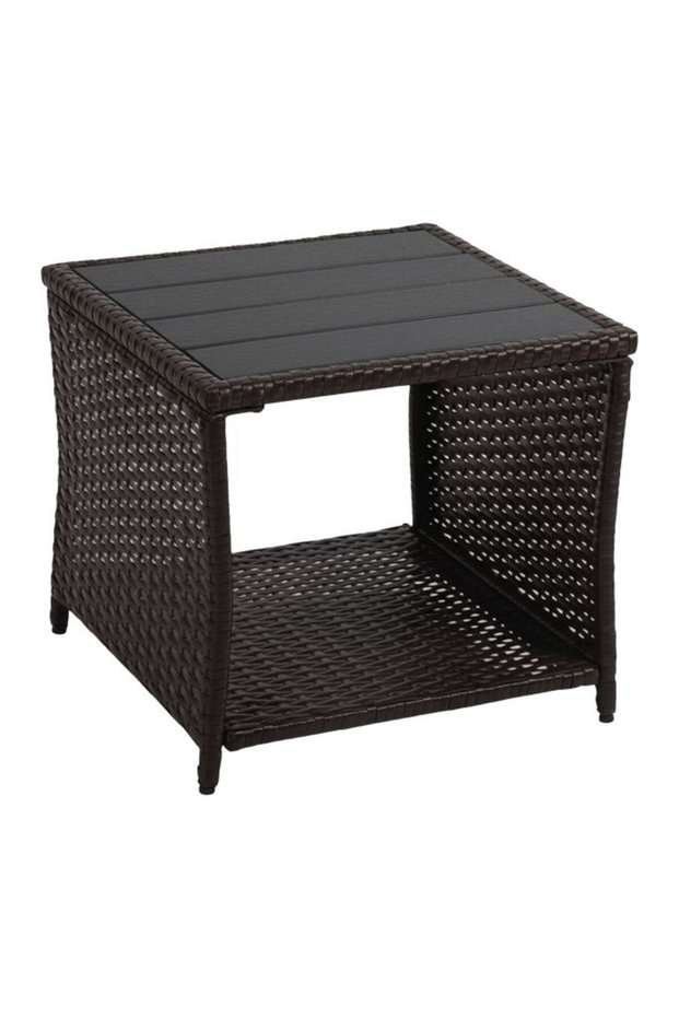 Polyrattan balcony table