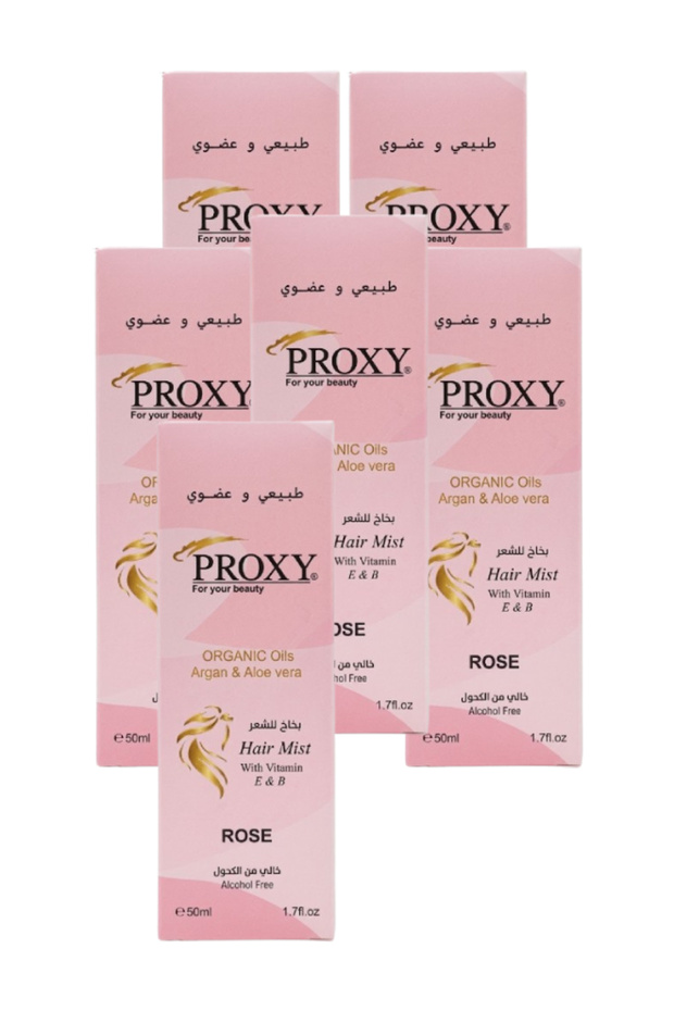 6 قطع من عطر « Rose Hair Mist » سعة 50 مل