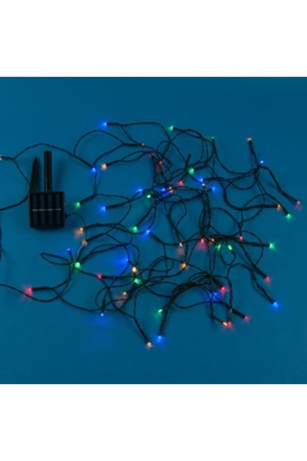 Solar Light System with 60 LED Bulbs Timer 10.3m - Multicolor
