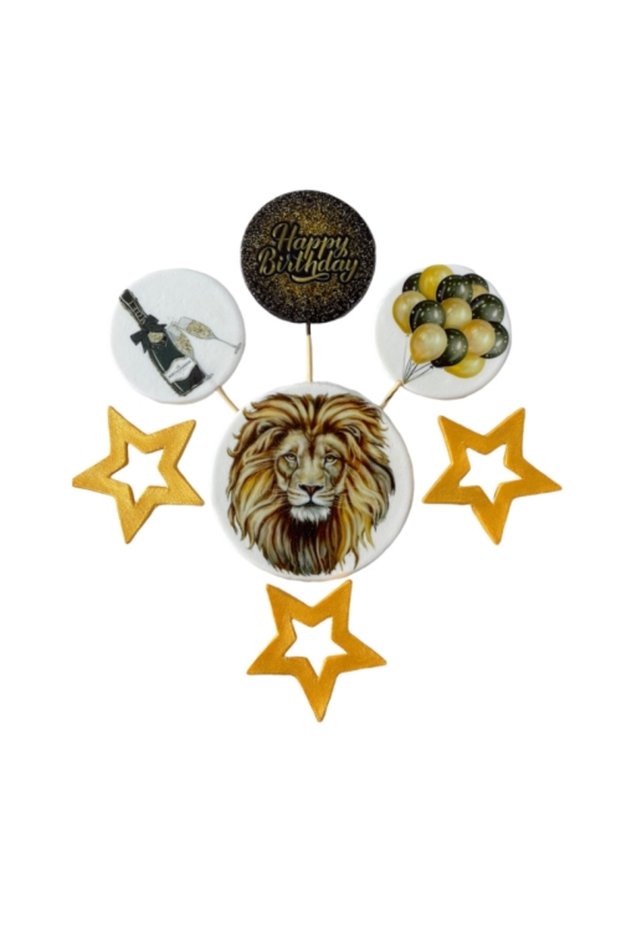 Set decor comestibil - "Leu top"