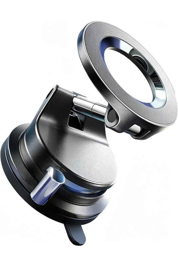 iPhone 18 Pro Max Magnetic Car Mount, Suction Cup Phone Holder for Dashboard, Gift, 1 Pack