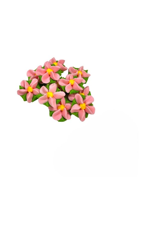 Set decor comestibil - „Floare de padure roz"