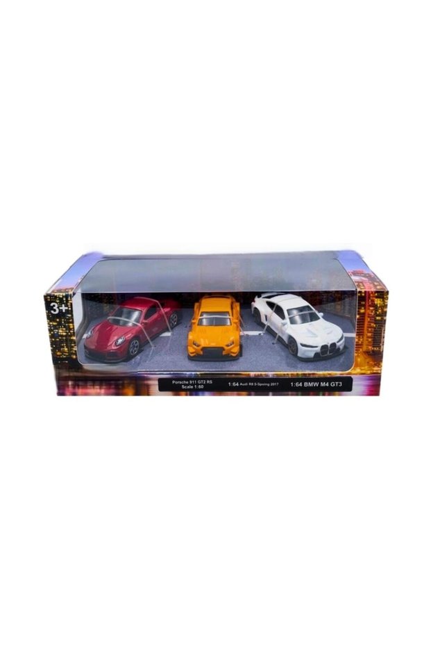 3-Piece Model Car Set BZELDR05
