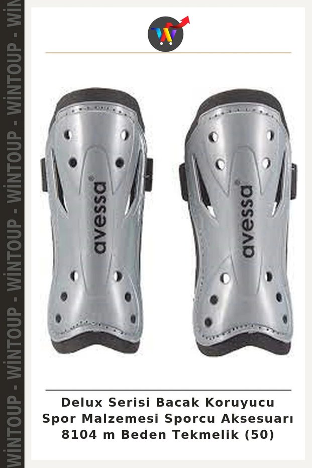 Deluxe Series Leg Protector Sports Equipment Athlete Accessory 8104 m Size Shin Guard (50)