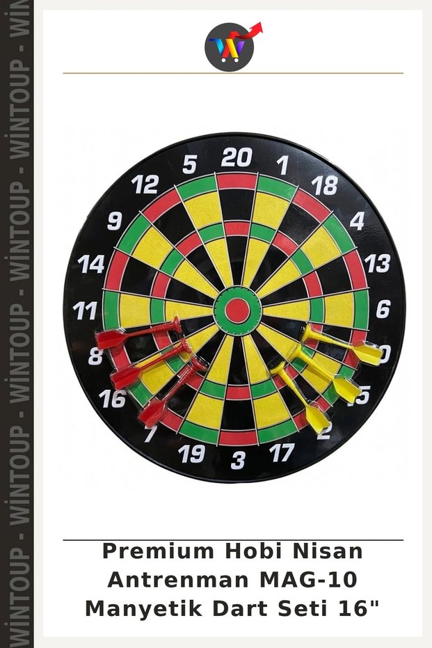 Premium Hobby Training MAG-10 Magnetic Dart Set, 16"