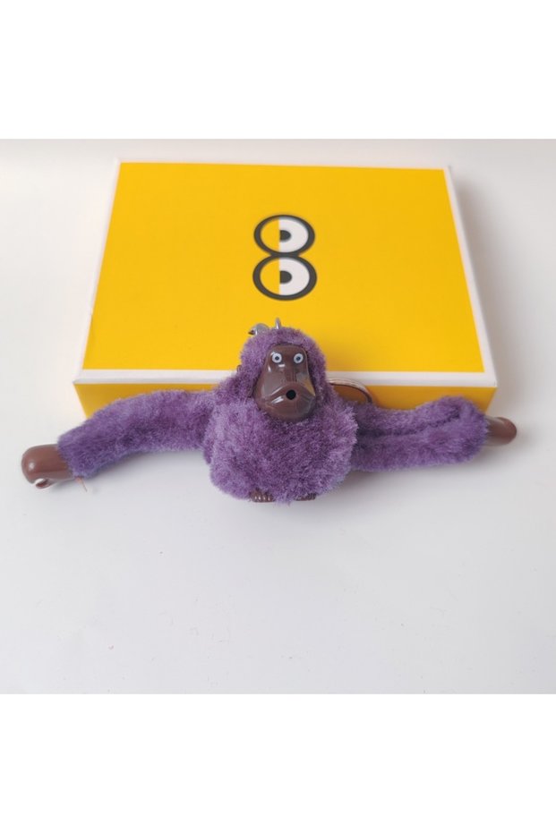 Plush Monkey Keychain Long Arm Doll