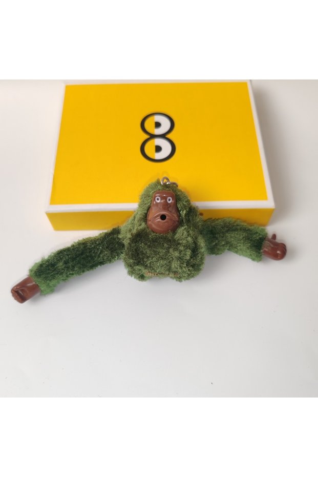 Plush Monkey Keychain Long Arm Doll
