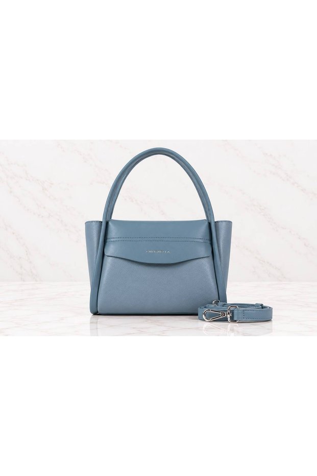 Elegance Structured Top Handle Satchel
