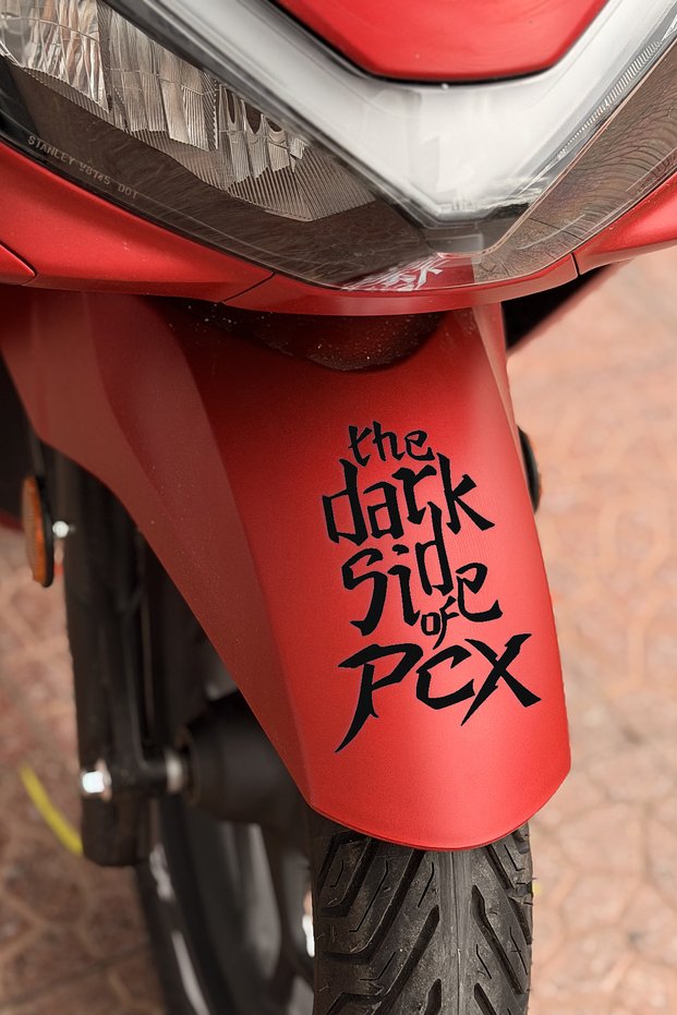 "The Dark Side of PCX" Sticker for the Honda PCX