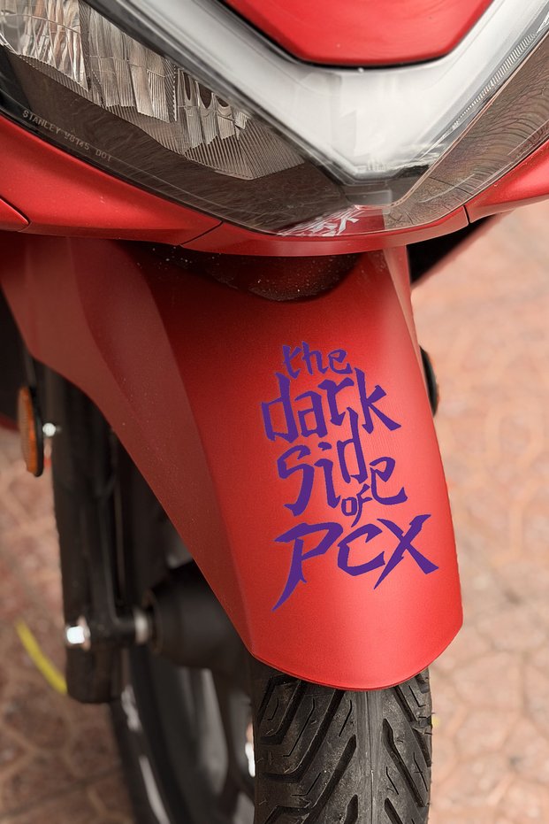 "The Dark Side of PCX" Sticker for the Honda PCX