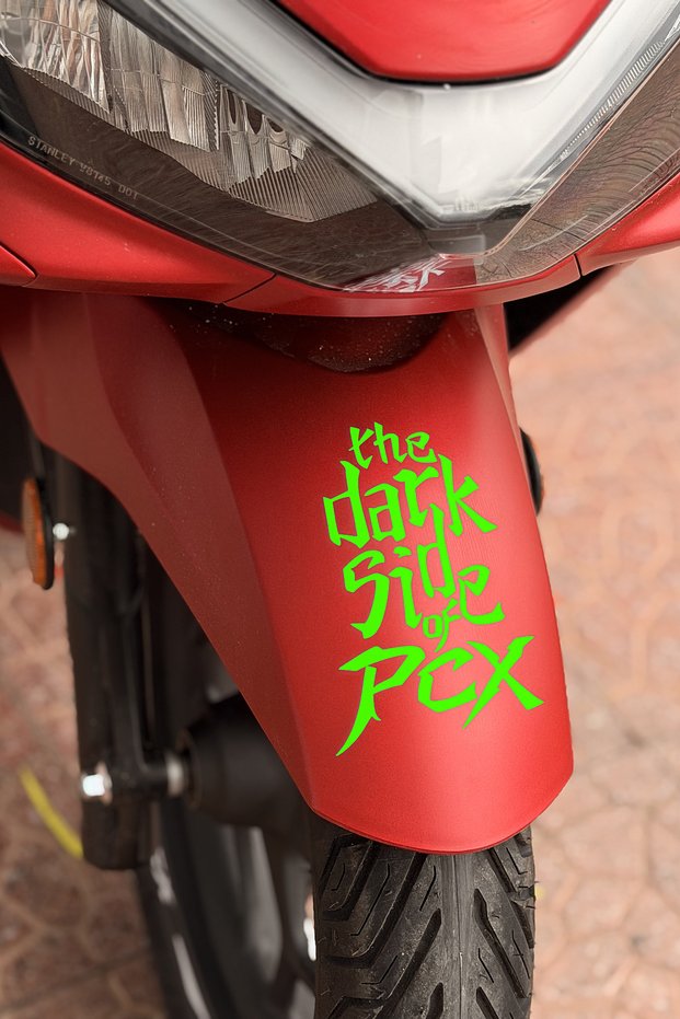 "The Dark Side of PCX" Sticker for the Honda PCX
