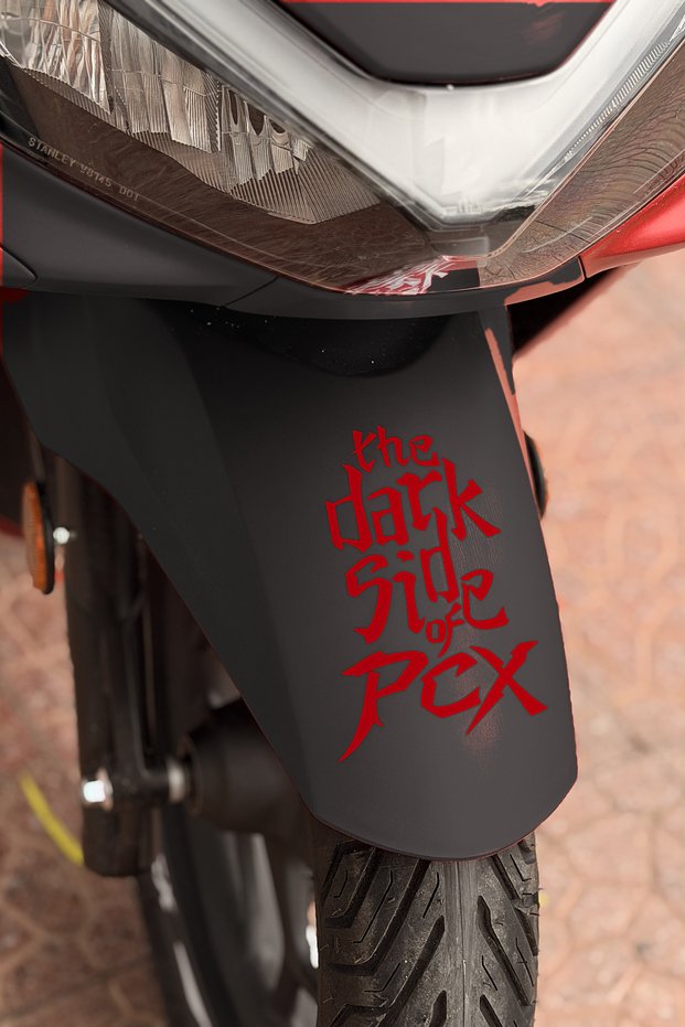 "The Dark Side of PCX" Sticker for the Honda PCX