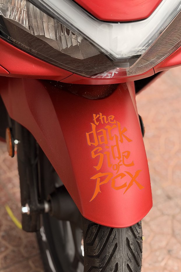 "The Dark Side of PCX" Sticker for the Honda PCX