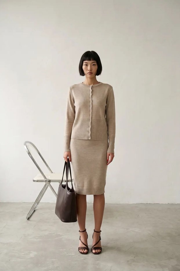 MY FASHION Knit-Coordinated Set