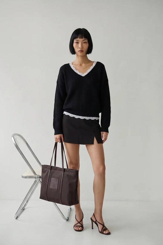 MY FASHION Regular-Fit Knit Sweater