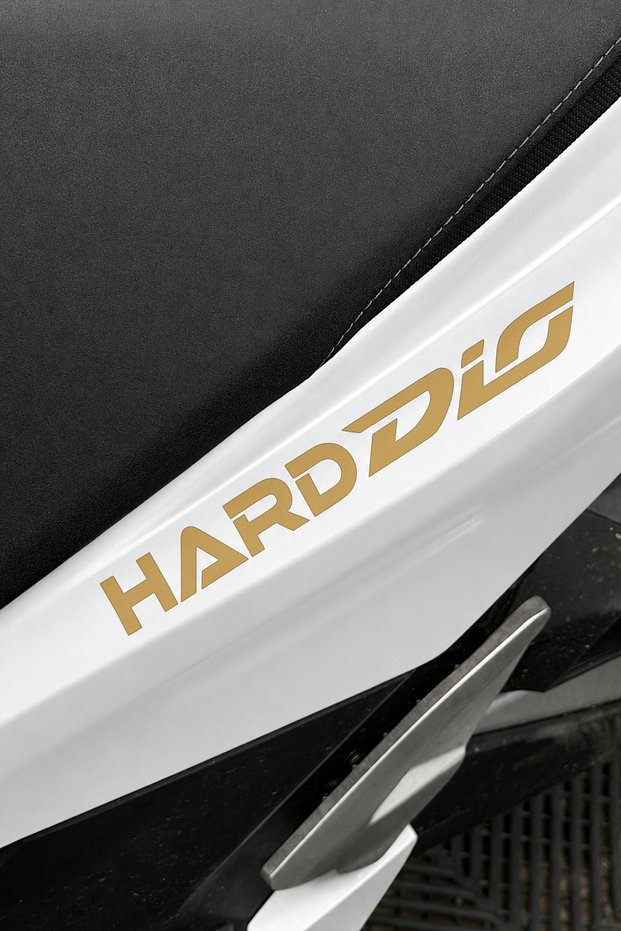 "Hard Dio" Printed Sticker for the Honda DIO (2 Pieces) (15 cm)