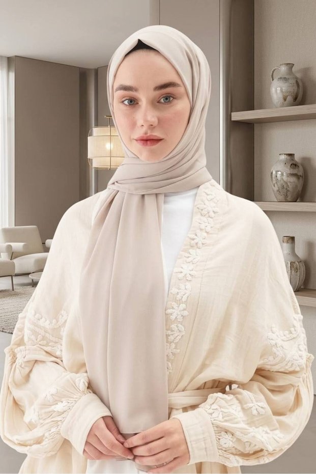 Medina Silk Shawl Luxury Silky, Light, Women's Hijab Shawl