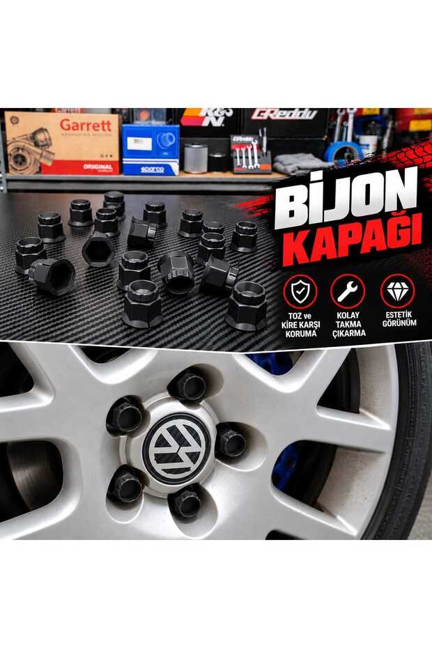 3D-Printed Lug Cap, 17 mm – Wheel Lug Protective Cap – Various Color Options