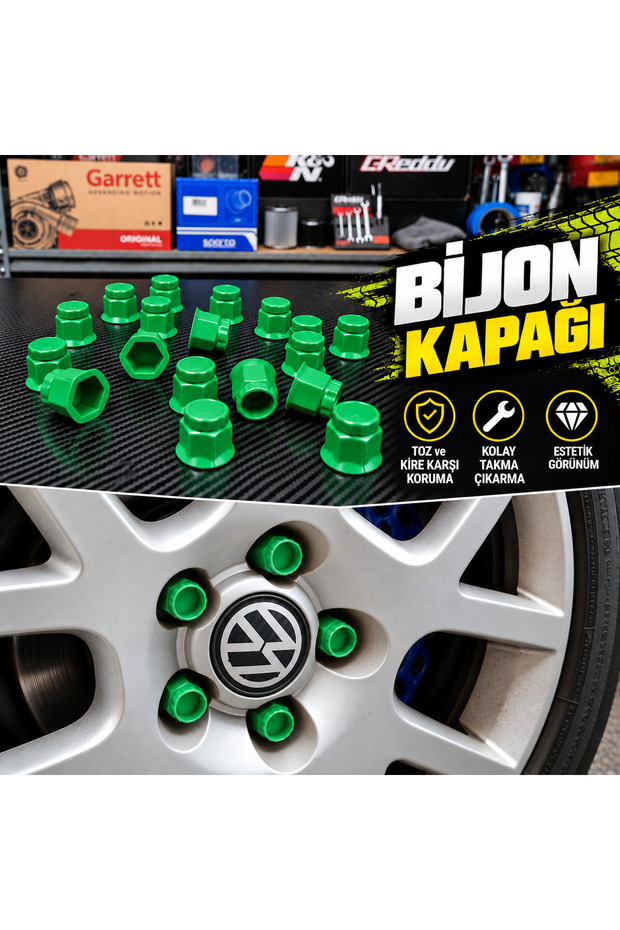 3D-Printed Lug Cap, 17 mm – Wheel Lug Protective Cap – Various Color Options