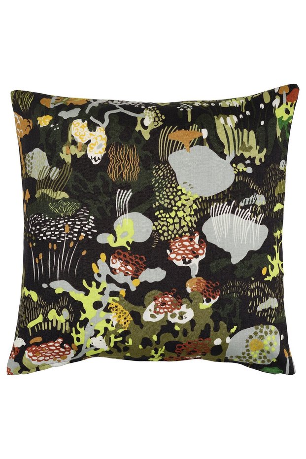 STOCKHOLM 2025 Cushion cover - black/multicolour 50x50 cm