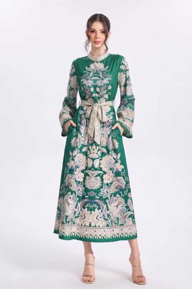MSN Straight Maxi Dress