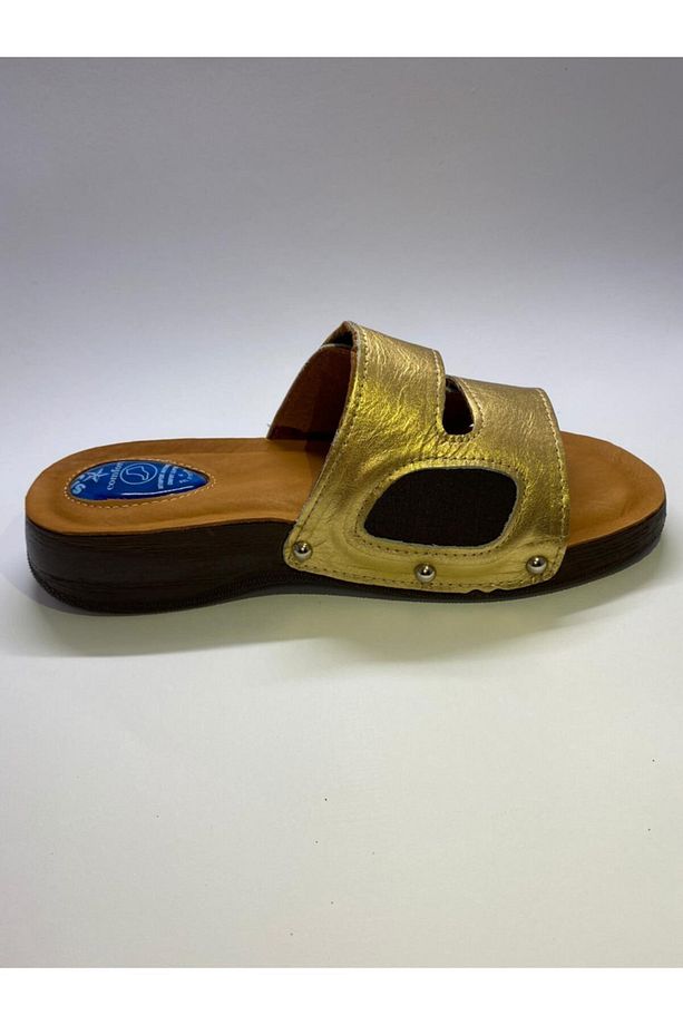 Memory Foam Taban Hakiki Deri Halluks Valgus Kemik Çıkıntısı Ve Topuk Dikeni Terliği - 2